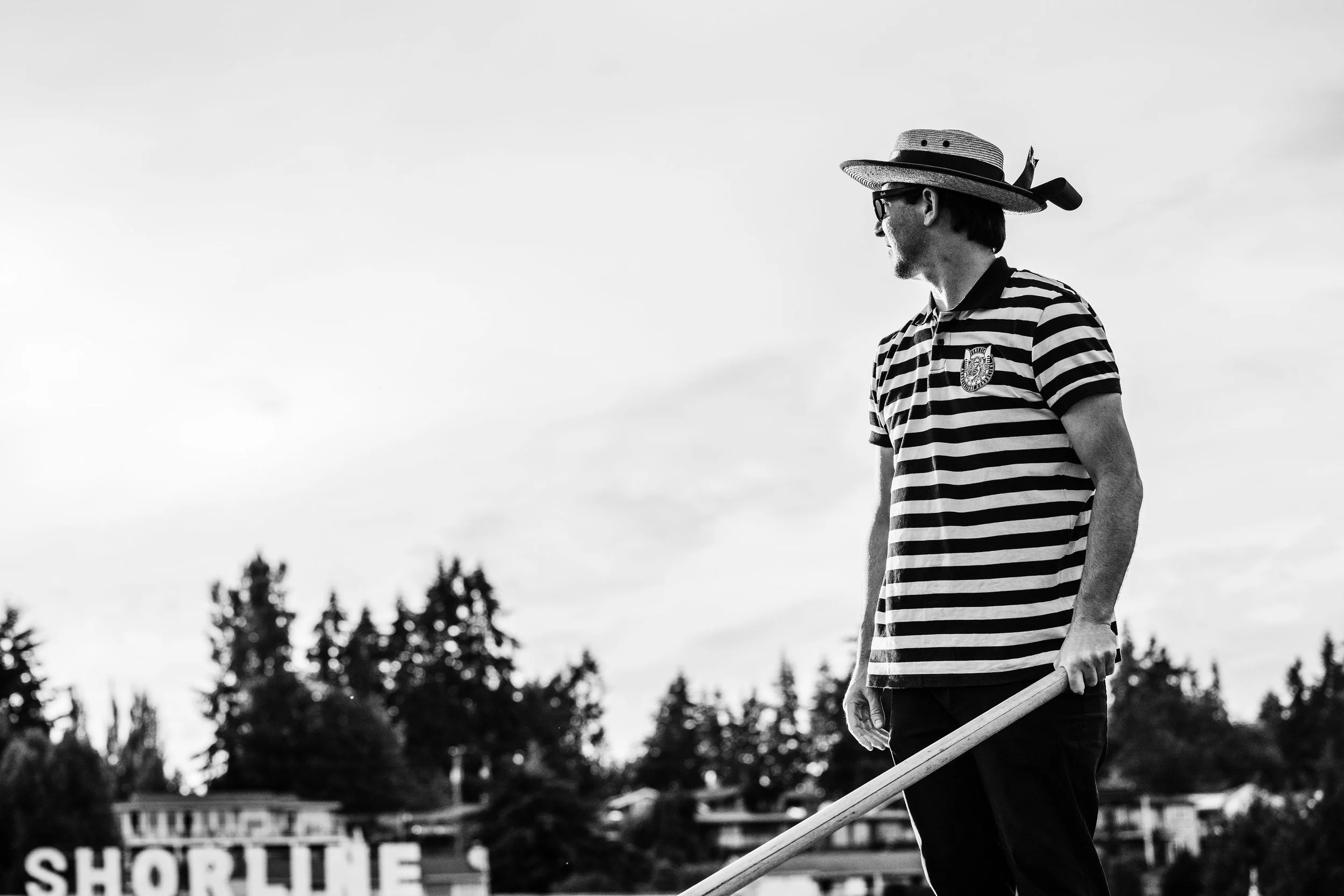 Gig Harbor Gondola cruising the harbor